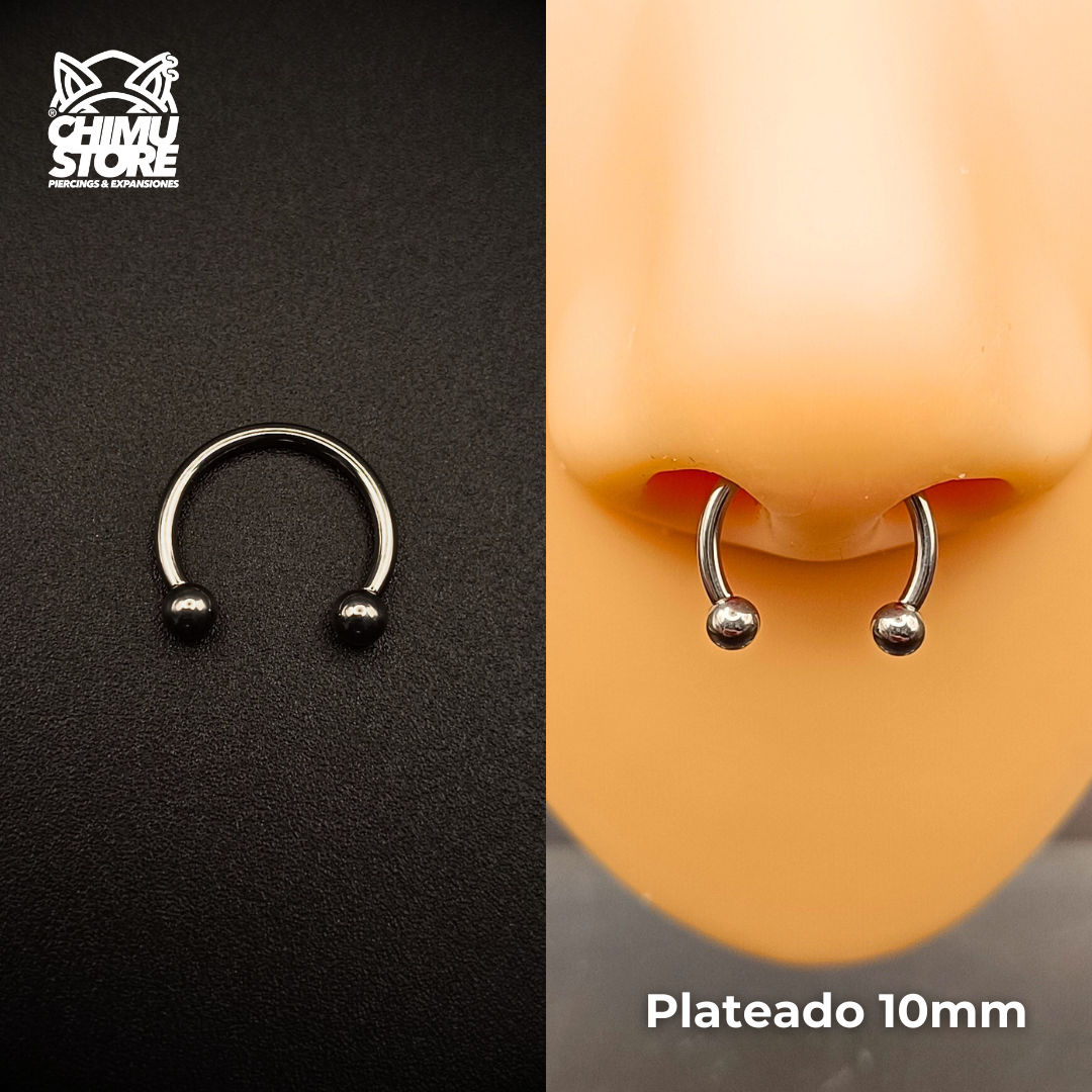 NEW Circular Barbell (HC) Titanio G23 - Bolitas 3mm (1,2mm) (16G)