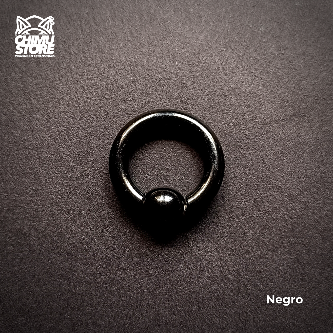 Expansion Acero Inoxidable - Argolla con Bola (4mm;14mm) (6,5grs)