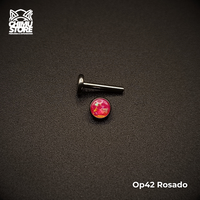 Labret Titanio G23 - Piedra Opalita de 4mm (1,2mm;8mm) (16G)