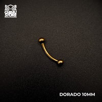 NEW Banana (HC) Titanio ASTM F-136 - Bolitas 3mm (1,2mm) (16G)