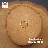 NEW Nostril Argolla Clicker Titanio G23 - Lisa (0,8mm y 1mm) (18G y 20G)