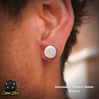 Simulador Acero Inoxidable - Piedra 10mm (1,2mm;6mm) (16G)