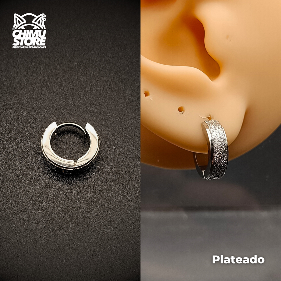 NEW Piercing Lobulo Acero Inoxidable - Capa de Brillos (1mm;9mm)