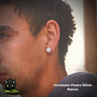 Simulador Acero Inoxidable - Piedra 10mm (1,2mm;6mm) (16G)