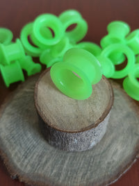 Expansiones Silicona Blanda - Modelo GZJ Color Verde (8mm a 20mm)
