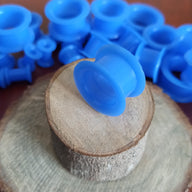 Expansiones Silicona Blanda - Modelo GZJ Color Azul (6mm a 20mm)