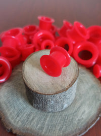 Expansiones Silicona Blanda - Modelo GZJ Color Rojo (6mm a 20mm)