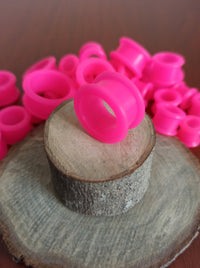 Expansiones Silicona Blanda - Modelo GZJ Color Rosado (6mm a 22mm)