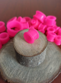 Expansiones Silicona Blanda - Modelo GZJ Color Rosado (6mm a 22mm)
