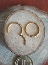 Argollas Clicker Titanio G23 - Tamaño 12mm (1,2mm) (16G)