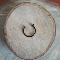 REP Nostril Titanio G23 - Argolla con Tope 8mm (0,8mm;8mm) (20G)