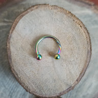 NEW Circular Barbell Titanio G23 - Tamaño 10mm (1,2mm;16G)