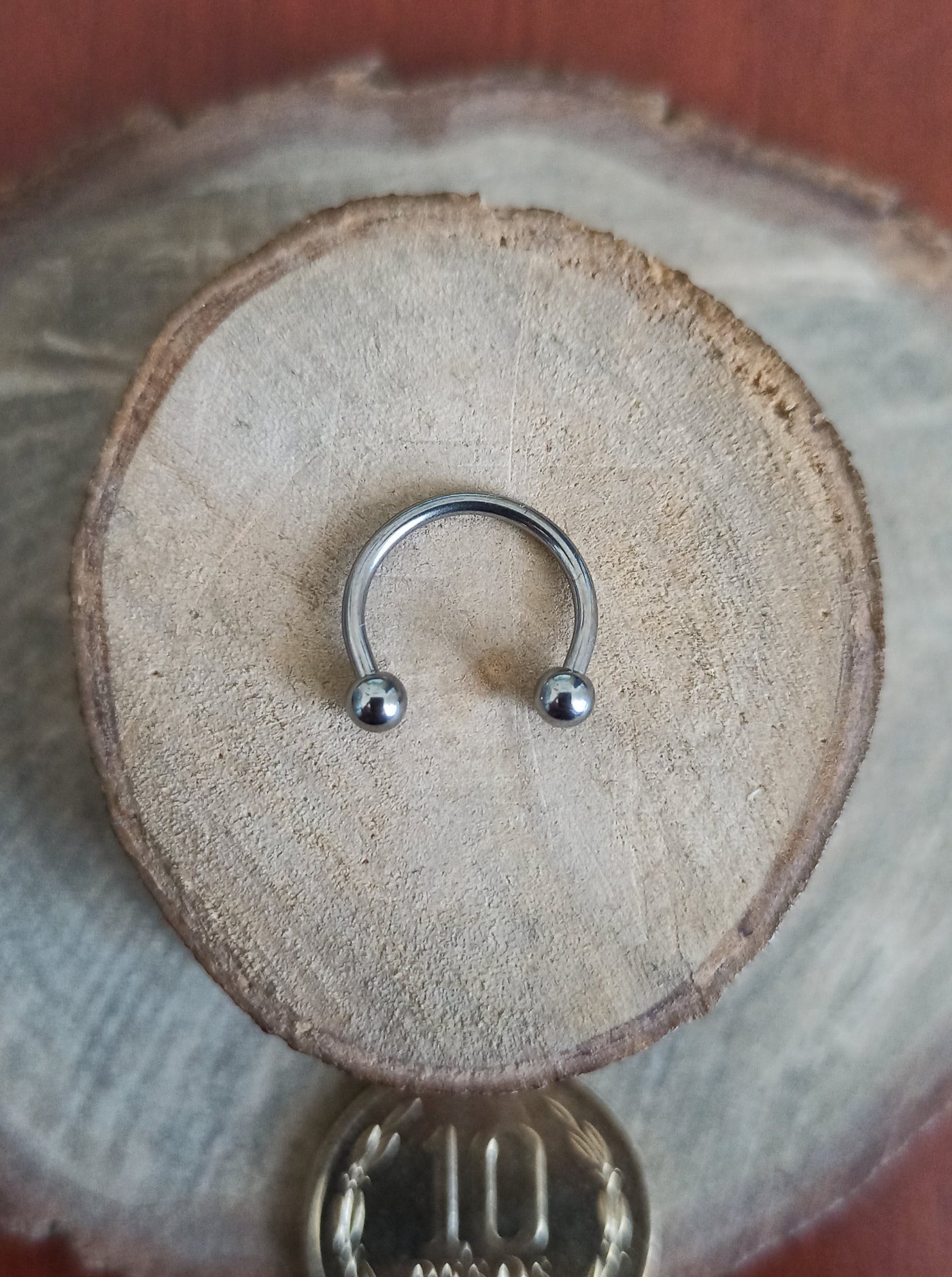 NEW Circular Barbell Titanio G23 - Tamaño 10mm (1,2mm;16G)