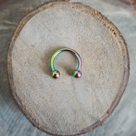 REP Circular Barbell Titanio G23 - Tamaño 8mm (1,2mm;16G)