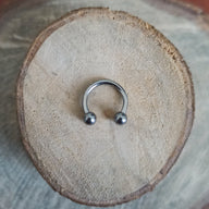 REP Circular Barbell Titanio G23 - Tamaño 8mm (1,2mm;16G)