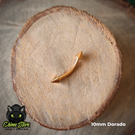 Banana Rosca Externa Titanio G23 - Puntas (1,2mm;10mm) (16G)