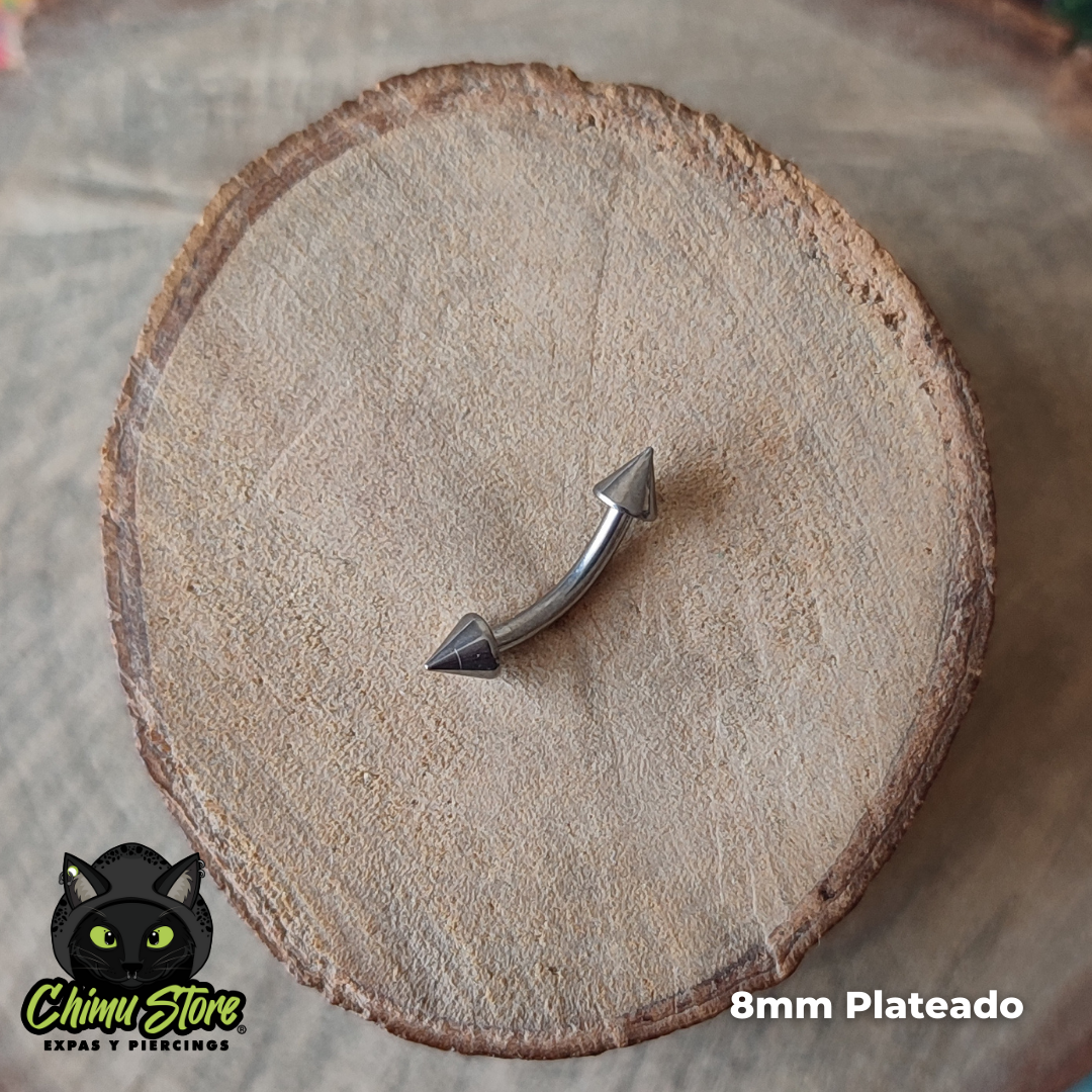 NEW Bananas Titanio G23 - Puntas (1,2mm;8mm) (16G)