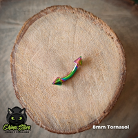 NEW Bananas Titanio G23 - Puntas (1,2mm;8mm) (16G)