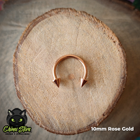 NEW Circular Barbell Titanio G23 - Puntas Tamaño 10mm (1,2mm) (16G)