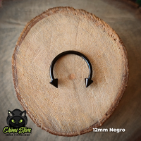 Circular Barbell Titanio G23 - Puntas Tamaño 12mm (1,2mm;16G)