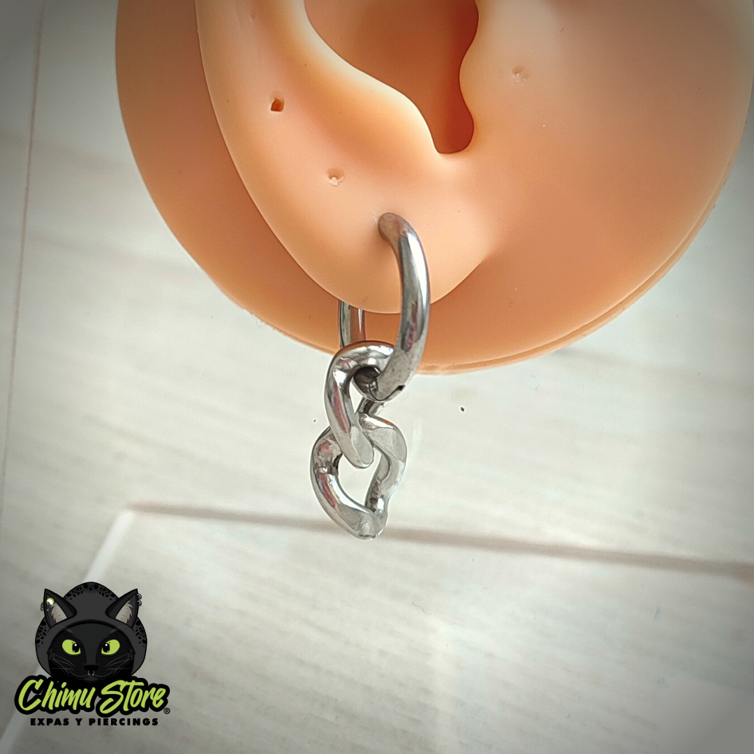 Colgante Acero Inoxidable - Cadena Dos Eslabones (1mm;12mm)