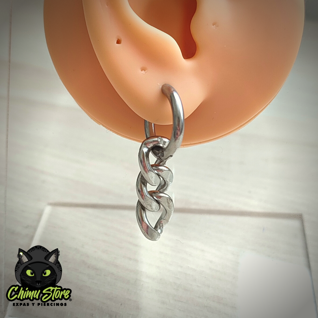 NEW Colgante Acero Inoxidable - Cadena Tres Eslabones (1mm;12mm)