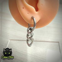 NEW Colgante Acero Inoxidable - Cadena Tres Eslabones (1mm;12mm)