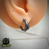 Piercing Lobulo Acero Inoxidable - Garra de Cuervo (1mm;11mm)