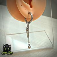 NEW Colgante Acero Inoxidable - Cadenas con Bolita y Péndulo (1mm;12mm)