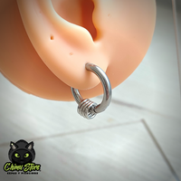 NEW Colgante Acero Inoxidable - 4 Argollitas (1mm;12mm)
