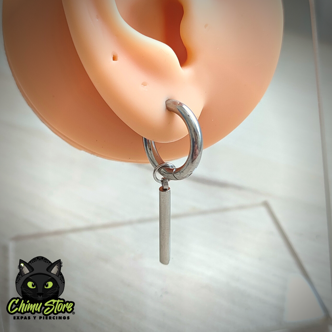 Colgante Acero Inoxidable - Barra (1mm;12mm) (18G)