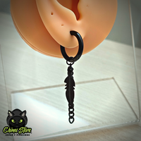Colgante Acero Inoxidable - Pluma y Cadena (1mm;12mm) (18G)