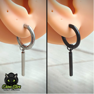 Colgante Acero Inoxidable - Barra (1mm;12mm) (18G)