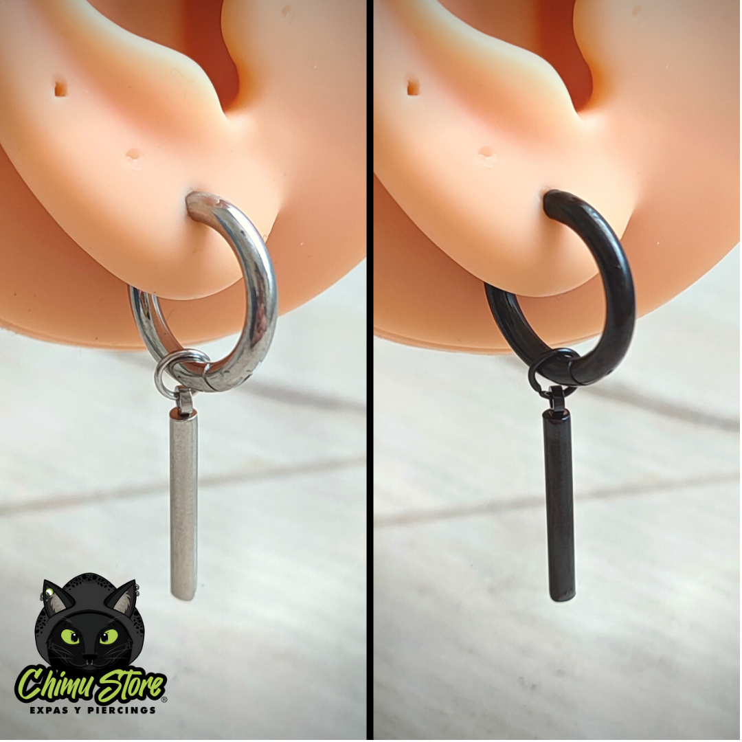 Colgante Acero Inoxidable - Barra (1mm;12mm) (18G)