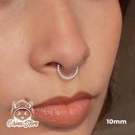 REP Argolla Clicker Titanio ASTM F-136 - Zirconias Frontales (1,2mm) (16G)