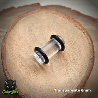 Expansiones Acrílico - Transparentes con Gomitas (1,6mm a 10mm)
