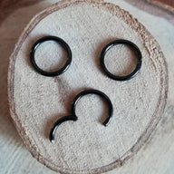 REP Argollas Clicker Titanio G23 - Tamaño 8mm (1,2mm;16G)