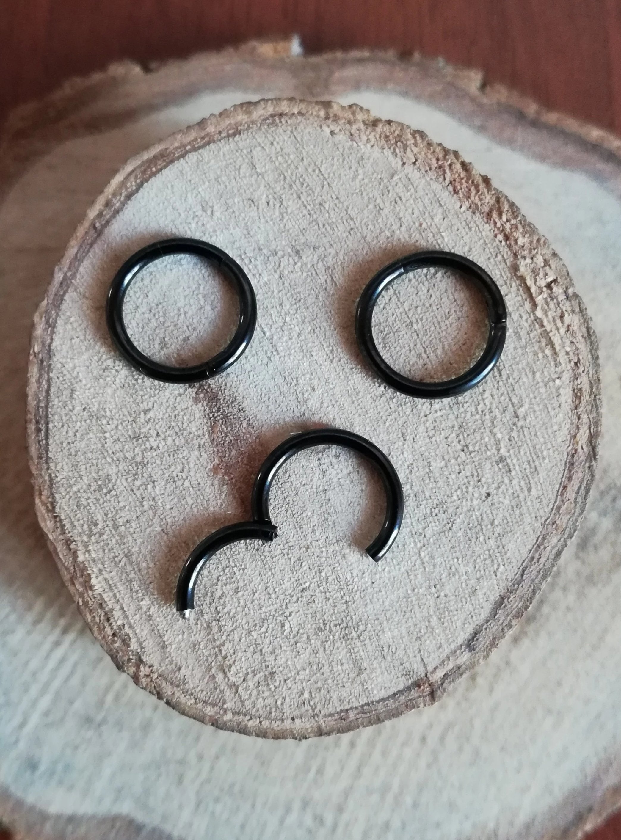 REP Argollas Clicker Titanio G23 - Tamaño 8mm (1,2mm;16G)