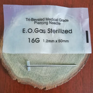 Agujas Americanas Acero Quirúrgico - Esterilizadas 14G, 16G, 18G y 20G