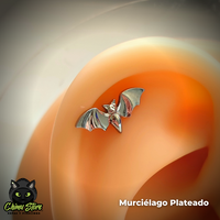 Labret Titanio ASTM F-136 - Murcielago (1,2mm;8mm) (16G)