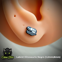 Labret Rosca Interna Acero Inoxidable - Animales (1,2mm;8mm) (16G)