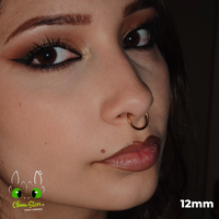 Argollas Clicker Titanio G23 - Tamaño 12mm (1,2mm) (16G)