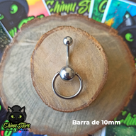 Navel Acero Inoxidable - Argolla (1,6mm;5*8) (14G)