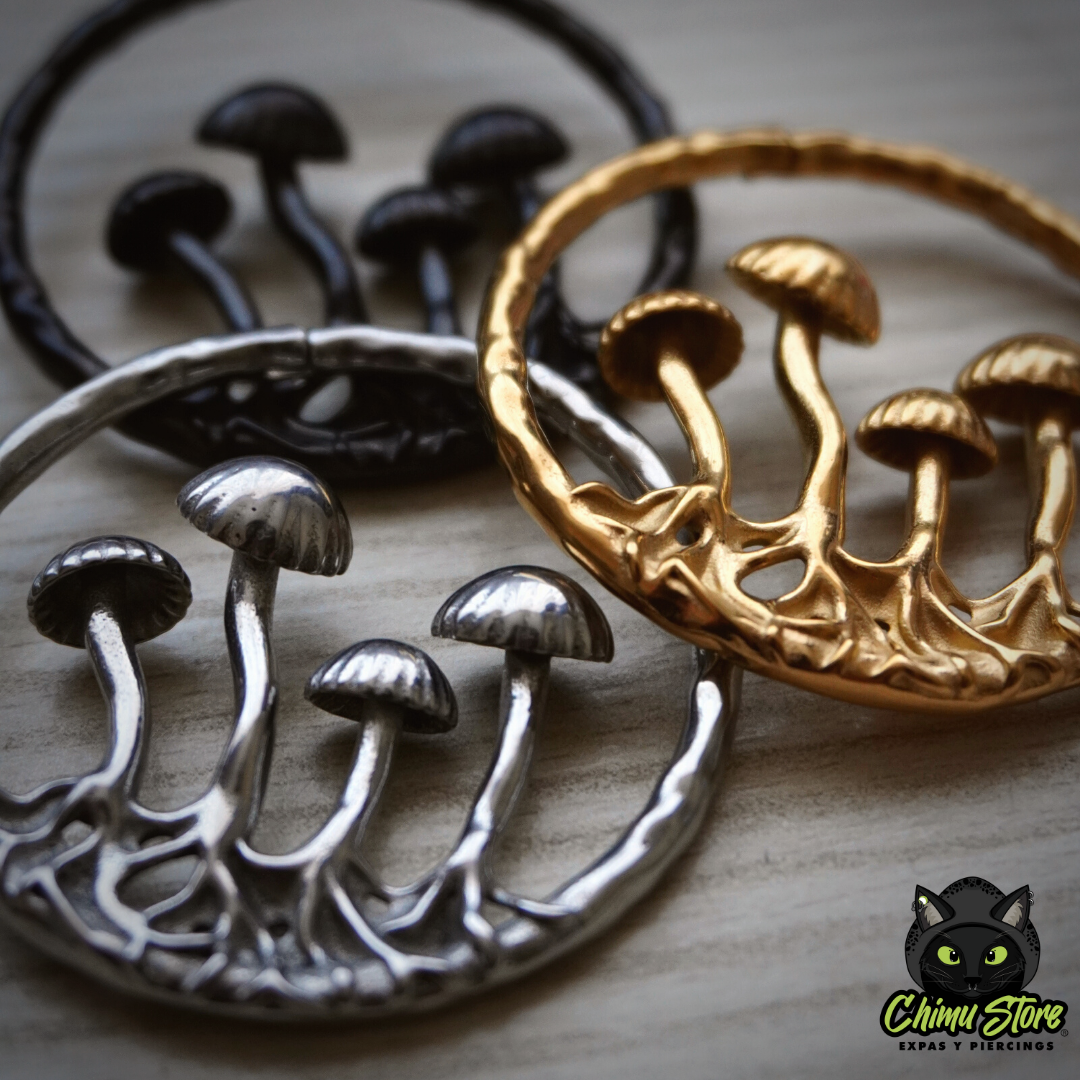 Pesos para Expansion Acero Inoxidable - Mushrooms (4mm;40mm) (14,35grs)