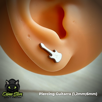 Piercing Acero Inoxidable - 9 Diseños DIFERENTES (1,2mm;6mm) (16G)
