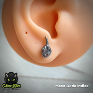 Piercing Bolita Acero Inoxidable - Manos (1,2mm;6mm) (16G)