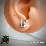 Piercing Bolita Acero Inoxidable - Manos (1,2mm;6mm) (16G)