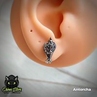 Piercing Acero Inoxidable - 9 Diseños DIFERENTES (1,2mm;6mm) (16G)