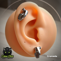 Piercing Acero Inoxidable - 9 Diseños DIFERENTES (1,2mm;6mm) (16G)