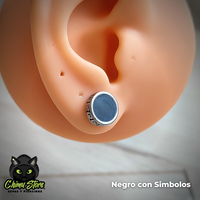 Piercing Acero Inoxidable - 9 Diseños DIFERENTES (1,2mm;6mm) (16G)